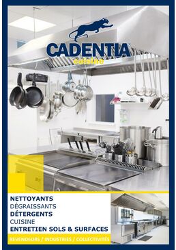 CATALOGUE CADENTIA GAMME CUISINE