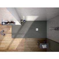 Receveur de douche sur mesure à finition en ardoise | BASE SLATE