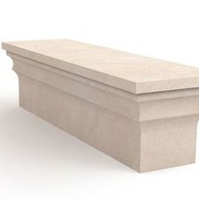 Banc en pierre naturelle ? CORNICHE