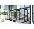 Verrière d’intérieur aluminium fixe avec ouvrants | INDOOR FACTORY - Série 118