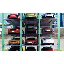 Plateforme de stationnement pour 4 véhicules sans fosse | Multilevel