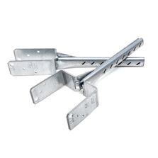 Pied de poteau en U à sceller - ZPRO | PBWS