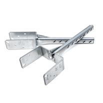 Pied de poteau en U à sceller - ZPRO | PBWS