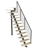 Escalier Elliot quart tournant haut rampe Evence | LAPEYRE SERVICES