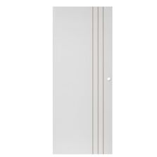 Porte coulissante LINE * prépeint - sans serrure