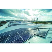 Etanchéité de toiture terrasse à forte hygrométrie avec intégration photovoltaïque | Roof Solar Evalon