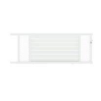 Portail coulissant Aluminium décor moucharabieh | Catane