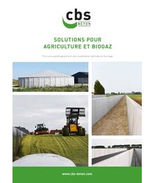   Solutions pour agriculture et biogaz, murs de soutènement