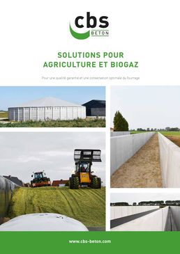   Solutions pour agriculture et biogaz, murs de soutènement