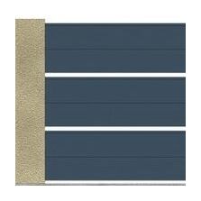 Portail coulissant alu ajouré lames | Extra Larges