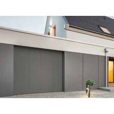 Porte de garage sectionnelle sur mesure à ouverture latérale | CARSEC PRO Latérale