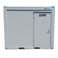 Cabine et cellule sanitaire raccordable pour personnes en situation de handicap (PSH) | WC LOC 