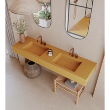 Plan de toilette autoportant avec vasque | PROGRAM COLOUR