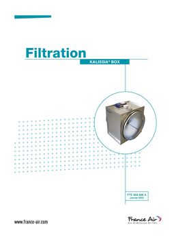 Epurateur d'air et de surface en caisson gaine prêt à poser | Kalissia box