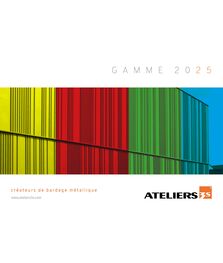 Ateliers 3S - Catalogue - Gamme 2025