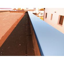 Couvertine en aluminium pour acrotère | ARALTEC