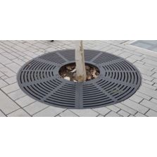Grille d'arbre en fonte RADIAL et SOLEIL | GRISOLEIL