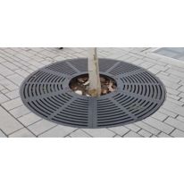 Grille d'arbre en fonte RADIAL et SOLEIL | GRISOLEIL