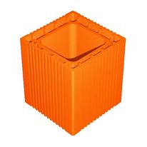 Boisseau alvéolé en terre cuite pour conduit de cheminée | Boisseau BO02