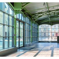 Façade rideau à profilés aluminium très fins | FWS 35 Panoramic Design