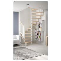Escalier hélicoïdal | Chorus sur-mesure en hêtre