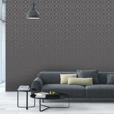 Papier peint sur mesure Tweed Foncé - BM177