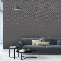 Papier peint sur mesure Tweed Foncé - BM177