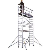 Echafaudage en aluminium à montage rapide jusqu'à 12 mètres de hauteur | Tempo