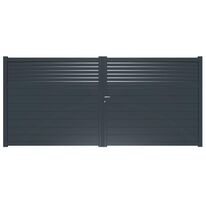 Portail battant en aluminium Valmy sur-mesure | LAPEYRE SERVICES