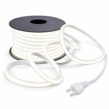 Ruban LED de chantier 230V | Éclairage provisoire professionnel en polymère renforcé