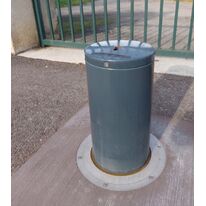 Borne escamotable | Borne de voirie escamotable semi-manuelle