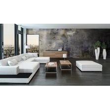 Papier peint panoramique Béton craquelé Gold