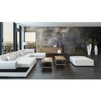 Papier peint panoramique Béton craquelé Gold