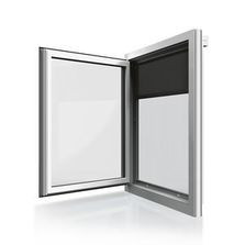 Système de protection solaire réversible avec motorisation solaire | heroal VS Z EM 