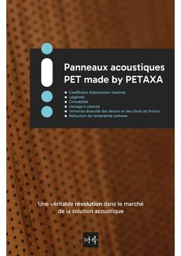 Panneaux acoustiques micro-perforé PETAXA