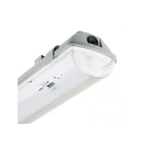 Boîtier étanche pour deux tubes de LED 1500 mm PC/PC