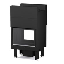 Poêle à bois avec chambre de combustion à air double – technologie Wood | C 14 WOOD BIS 75 