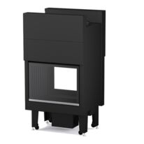 Poêle à bois avec chambre de combustion à air double – technologie Wood | C 14 WOOD BIS 75 