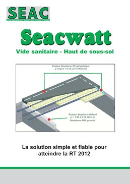 Ruptures thermiques pour plancher vide sanitaire | Seacwatt