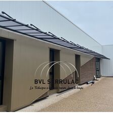 Marquises avec fixation supérieure par tirants | Céleste 