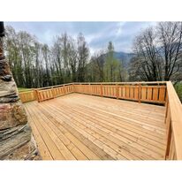 Lames naturelles pour aménagements extérieurs | Terrasse en bois de mélèze