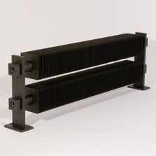 Radiateur design superposé | VD 4632 en acier à ailettes carrées