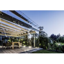 Toiture de terrasse bois-aluminium sans isolation thermique | SDL Aura
