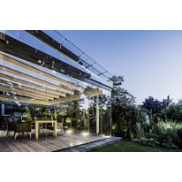 Toiture de terrasse bois-aluminium sans isolation thermique | SDL Aura