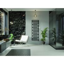 Sèche-serviette électrique à tubes plats graphiques | Kapla