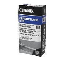 Mortier spécial pour la réalisation de chapes à prise et séchage rapides | CERMICHAPE HPR 