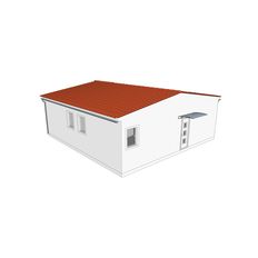 Maison modulaire plain-pied en kit prêt à monter - avec chambre et bureau - Spécial export