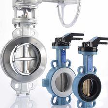 Gamme de vannes papillon pour différents fluides | oreilles de centrage ou taraudées