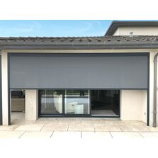 Store à descente verticale avec coffre carré | Rollprotec 