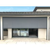 Store à descente verticale avec coffre carré | Rollprotec 